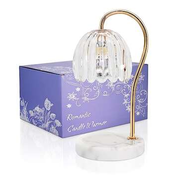 TUOTGOYEZ Electric Candle Warmer with Marble Base