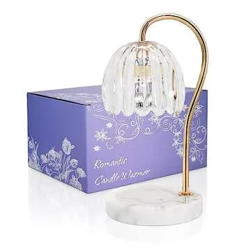 TUOTGOYEZ Electric Candle Warmer with Marble Base