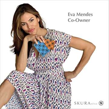 Skura Style Smart Kitchen Dish Sponges (Bulk 8 Pack) | Odor Free Non-Scratch Scrub Pad | Household C...