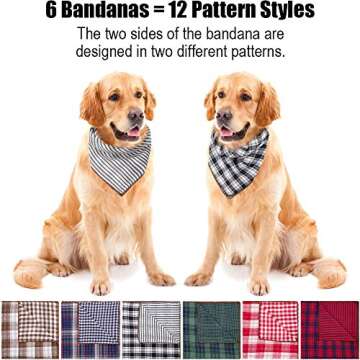 Stylish Remifa Dog Bandana Set for Pets
