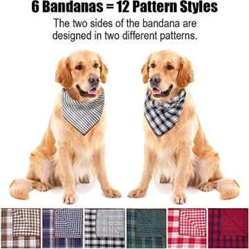 Stylish Remifa Dog Bandana Set for Pets
