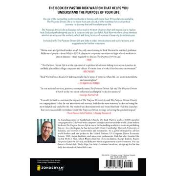 The Purpose Driven Life: What on Earth Am I Here For?