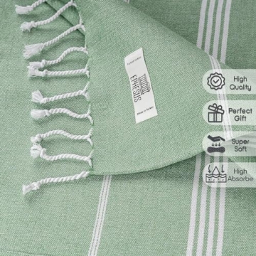 EPHESUS Turkish Beach Towel - Lightweight Quick Dry Design