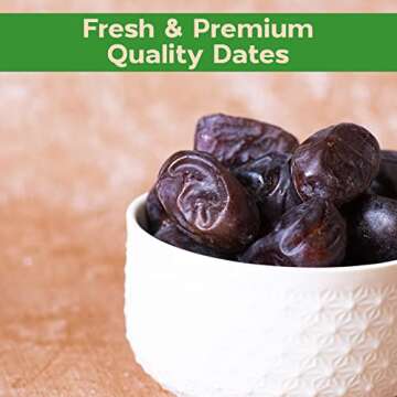 Sincerely Nuts No Sugar Added Pitted Dried Dates, 2lb - Whole Fresh Unsweetened Dry Date Pieces - Natural Non Sugared Dates for Mixed Fruits, Bread & Smoothies - Vegan, Kosher & Gluten Free Snack