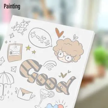 Golden State Art, Foam Board (Set of 25, 11x14, White, 1/8" Thick)