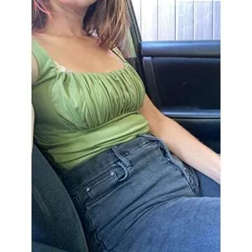 BEJONS Y2k Green Corset Top - Cute Summer Wardrobe Essential