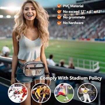 Packism Clear Fanny Pack - Stadium Approved Yet Stylish