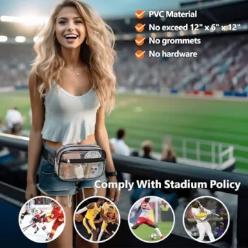 Packism Clear Fanny Pack - Stadium Approved Yet Stylish