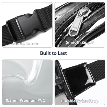 Packism Clear Fanny Pack - Stadium Approved Yet Stylish