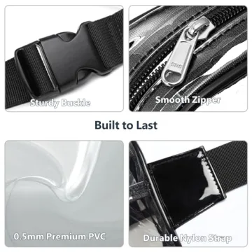 Packism Clear Fanny Pack - Stadium Approved Yet Stylish