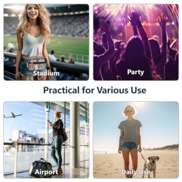 Packism Clear Fanny Pack - Stadium Approved Yet Stylish