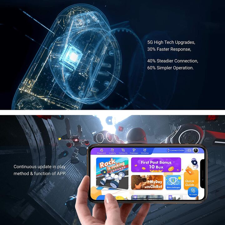 ClicBot Coding Robot Kit for Kids and Adults 8+