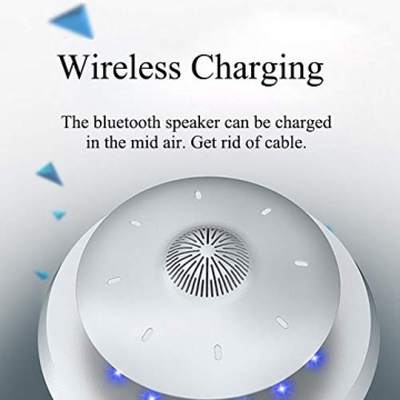Magnetic Levitation Bluetooth UFO Speaker with LED Lamp