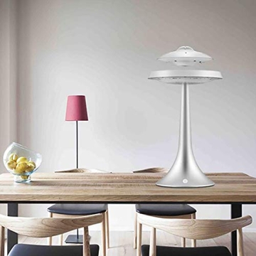 Magnetic Levitation Bluetooth UFO Speaker with LED Lamp