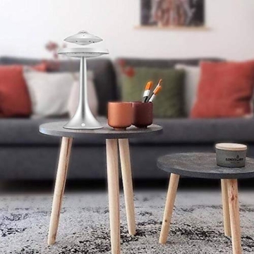 Magnetic Levitation Bluetooth UFO Speaker with LED Lamp