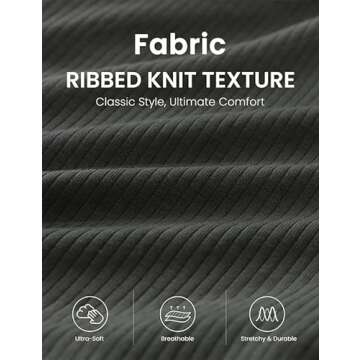 CRZ YOGA Comfy Ribbed Sweat Shorts for Women High Waisted Lyocell for Casual Lounge Athletic Jersey with Pockets Grey Sage Medium