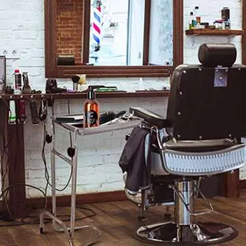 Konmee Mobile Instrument Stand Mayo Instrument Tray Stand Medical Doctor Tattoo Spa Salon Equipment Procedure Trays with Stainless Steel