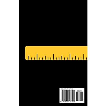 Architects Rule Notebook: Soft cover, Squared, Medium Sized Notebook, A5 format (5.5 x 8.5 in), 120-pages