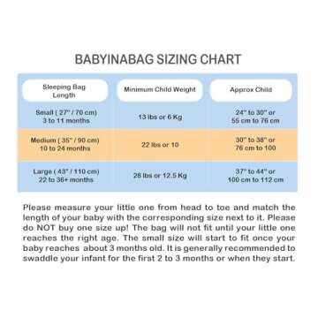 BABYINABAG Very Warm 2.5 Tog Quilted Winter Model Baby Sleep Bag or Sack, Plush Minky Dot for Infants and Toddlers (Large (22 mos - 3T))