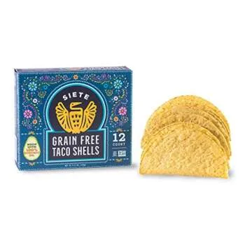 Siete Grain Free Taco Shells - Healthy & Delicious