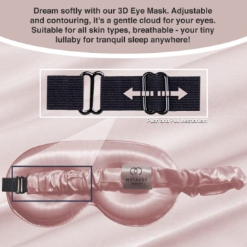 Buy Matasse 22 Momme Silk Eye Sleeping Mask - Luxurious Comfort