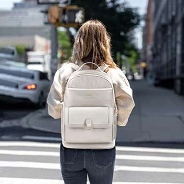 Missnine laptop backpack Fashion Travel Backpack Business Computer Backpack College Bookbag Casual Daypack for Work