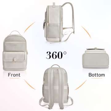 Missnine laptop backpack Fashion Travel Backpack Business Computer Backpack College Bookbag Casual Daypack for Work