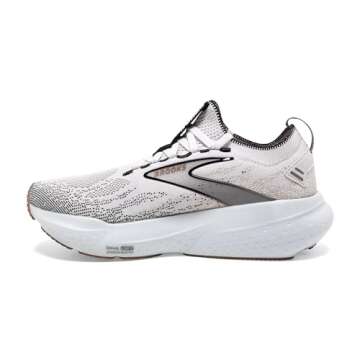 Brooks Women’s Glycerin Stealthfit 21 Running Shoe - White/Grey/Black