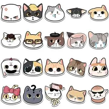 Cute Cat and Dog Meme Stickers for Everyone - 90 Pcs