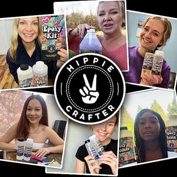 Crystal Clear Epoxy Resin Kit for Tumblers and Crafts