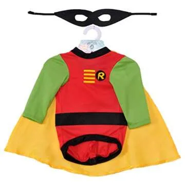 Rubies DC Comics Teen Titans Robin Pet Costume, Medium for Themed Parties and Halloween
