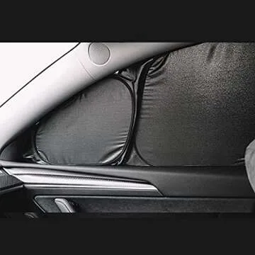 TEMAI Tesla Model Y Side Window Sunshades. (4 Pieces - 2 Front Windows and 2 Rear Windows)