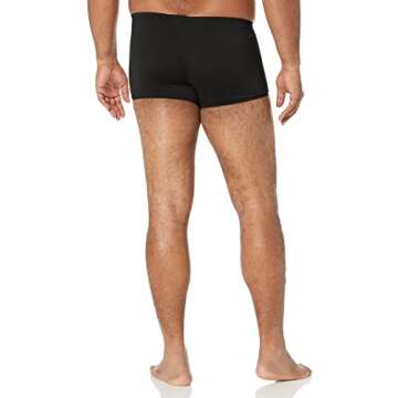 Speedo Men's Swimsuit Square Leg Endurance+ Solid