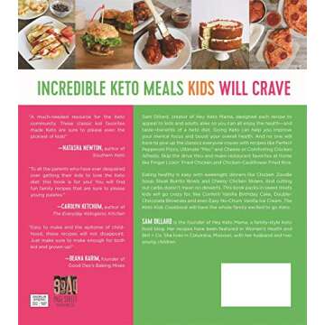 The Keto Kids Cookbook: Low-Carb, High-Fat Meals Your Whole Family Will Love!