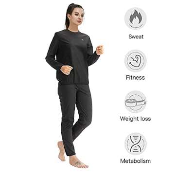 Weight Loss Sauna Suit for Women Fitness Workout Apparel Slimmer