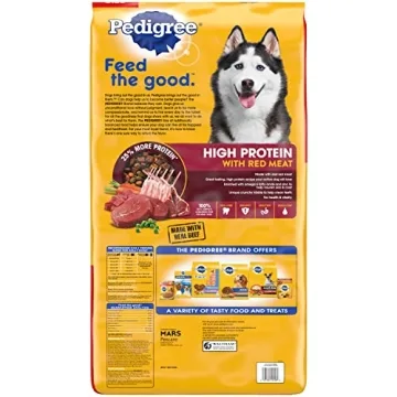 High Protein Adult Dog Food with Beef & Lamb 50 lb