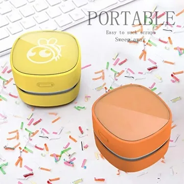 ODISTAR Mini Vacuum Cleaner: 400 Min Battery Life