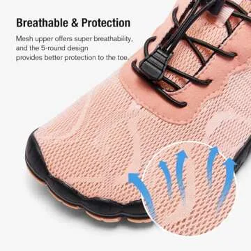 HIITAVE Water Shoes for Women Barefoot Quick Dry for Beach River Swim Pool Yoga Walking Surfing Kaya...