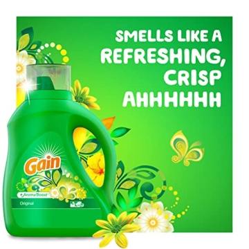 Gain Odor Defense Laundry Detergent for Fresh Scented Clothes