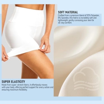 DHSO High Waisted Biker Shorts for Women-Comfort & Style