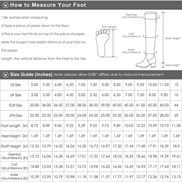 DREAM PAIRS Women’s Stylish Knee-High Boots