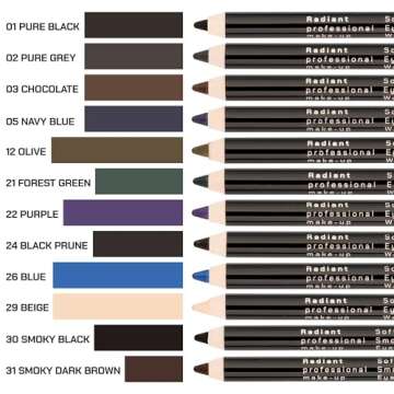 Radiant Professional Waterproof Eyeliner Pencil for Women