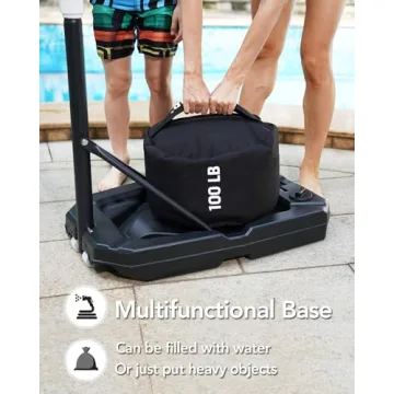 WIN.MAX Kids Basketball Hoop Adjustable Outdoor Indoor Fun