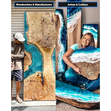 EcoPoxy Quality UVPoxy Table Top Coating Resin Kit