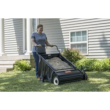 Agri-Fab 30-Inch Push Lawn Sweeper Efficient Debris Collection