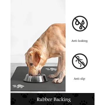 Pet Feeding Mat for Messy Drinkers Ideal Pet Accessory