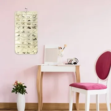 WIFTREY Jewelry Organizer with 160 Pockets for Easy Storage