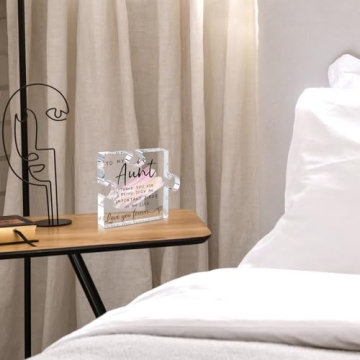 Unique Acrylic Aunt Gift - Best Aunt Ever Decor