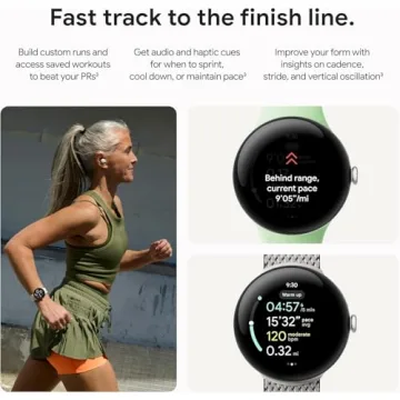 Google Pixel Watch 3 - Advanced Fitness & Smart Features