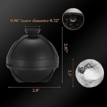 Golf Ball Ice Maker - Perfect for Whiskey Lovers